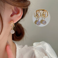 Load image into Gallery viewer, Fashion Diamond Crown Earrings