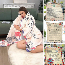 Load image into Gallery viewer, Printed Flannel Envelope Blanket