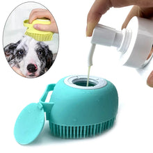Load image into Gallery viewer, 💦Soft Silicone Pet Shampoo Massage Dispenser Shower Brush💦