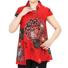 Load image into Gallery viewer, Elderly Cotton and Linen Two Piece Set
