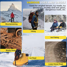 Load image into Gallery viewer, New Traction Cleats Ice Snow Grips Anti Slip Silicone
