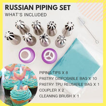 Load image into Gallery viewer, Stainless steel spout set for cupcakes and cake decoration