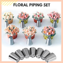 Load image into Gallery viewer, Stainless steel spout set for cupcakes and cake decoration