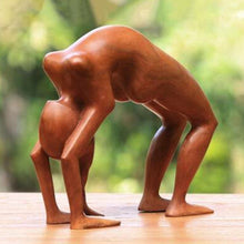 Load image into Gallery viewer, Wooden Yogi Sculpture