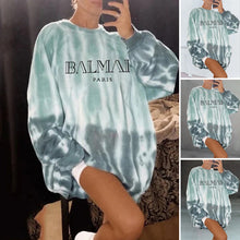 Load image into Gallery viewer, Women's Tie Dye Print Sweatshirt