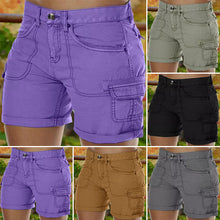 Load image into Gallery viewer, High Waist Cargo Pants