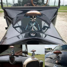 Load image into Gallery viewer, 💀Cowboy Skull Gunslinger Hood Ornament💀