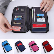 Load image into Gallery viewer, Multi Pockets Family Travel Document Bag