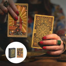 Load image into Gallery viewer, 🔮Explore the Mystical World of Tarot Gold Foil Tarot🔮