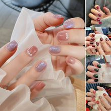 Load image into Gallery viewer, Mysterious Cat Eye Nail Patch with Jelly Gum (24PCS)