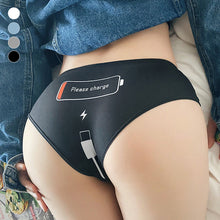 Load image into Gallery viewer, “Please Charge” Funny Print Briefs