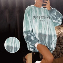 Load image into Gallery viewer, Women's Tie Dye Print Sweatshirt