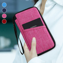 Load image into Gallery viewer, Multi Pockets Family Travel Document Bag