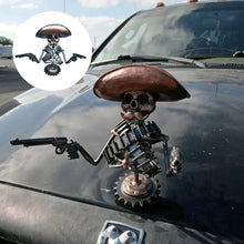Load image into Gallery viewer, 💀Cowboy Skull Gunslinger Hood Ornament💀