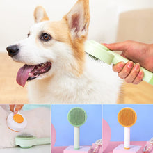 Load image into Gallery viewer, 2-in-1 cleansing pet hair removal brush