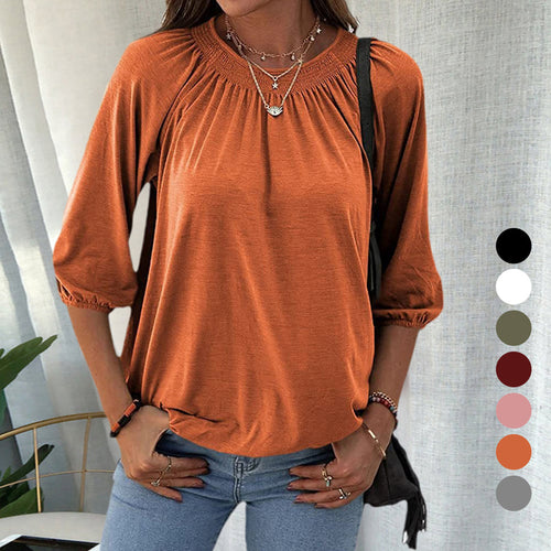 Pullover Crewneck Loose T-Shirt