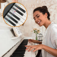 Load image into Gallery viewer, Detachable Piano Keyboard Sheet Music Labels