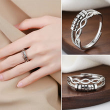Load image into Gallery viewer, Drive Away Your Anxiety Infinity Fidget Ring