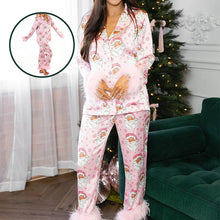 Load image into Gallery viewer, Santa Claus Printed Pajamas