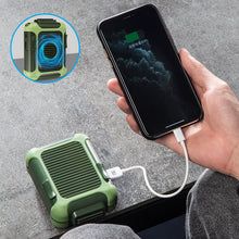 Load image into Gallery viewer, Waist Portable Lazy Outdoor Fan