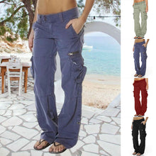 Load image into Gallery viewer, Multi-pocket Cargo Pants