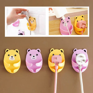 Punch-free Bear Hook(4 PCS)