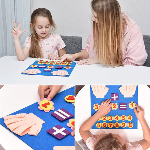 Felt Finger Number Counting Toy
