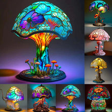 Load image into Gallery viewer, 🍄Stained Glass Plant Series Table Lamp🍄