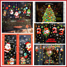 Load image into Gallery viewer, Christmas Window Clings Double-Sided Re-appliable Decoration