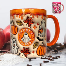 Load image into Gallery viewer, 👻Pumpkin Coffee Cup With Ghost