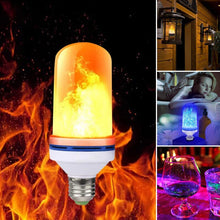 Load image into Gallery viewer, LED Flame Light Bulb With Gravity Sensing Effect