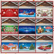 Load image into Gallery viewer, Snow Garage Door Banner Ornament