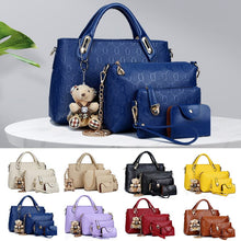 Load image into Gallery viewer, Handbag with Four-piece Set