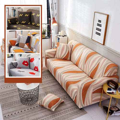 Full-wrapped Universal Stretch Sofa Cover