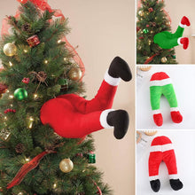 Load image into Gallery viewer, Christmas Santa Legs Decoration