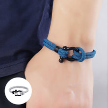 Load image into Gallery viewer, Nautical Braided Rope Bracelet