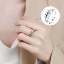 Load image into Gallery viewer, Drive Away Your Anxiety Infinity Fidget Ring