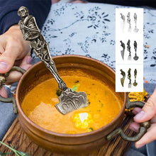 Load image into Gallery viewer, Halloween Gift Skeletal Cutlery Sets
