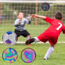 Load image into Gallery viewer, Reflective Luminous Soccer Ball