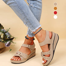 Load image into Gallery viewer, Velcro Roman Style Sandals