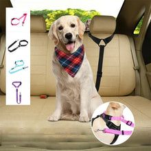 Load image into Gallery viewer, Adjustable Car Dog Leash