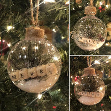 Load image into Gallery viewer, Transparent Christmas Decoration Balls