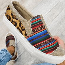Load image into Gallery viewer, Flat Bottomed Slacker Casual Canvas Shoes