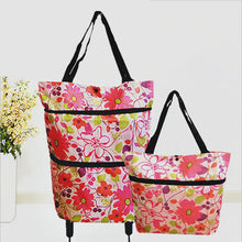 Load image into Gallery viewer, 2 In 1 Foldable Shopping Cart