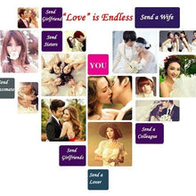 Load image into Gallery viewer, Naughty Keychain/Charm Couple Key Ring