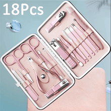 Load image into Gallery viewer, Stainless Steel Nail Care kit -18 Pieces