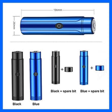Load image into Gallery viewer, Mini Portable Electric Shaver With Spare bit