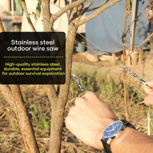 Load image into Gallery viewer, Multifunctional Emergency Gear Steel Wire Saw