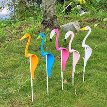 Load image into Gallery viewer, Swirl Dancing Birds Lawn Ornament Whimsical Dynamic Birds