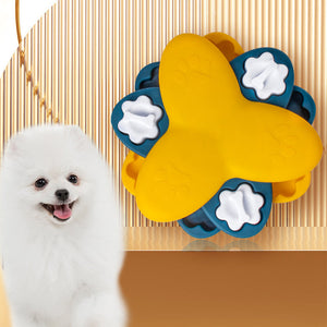 Pet Spinning Puzzle Slow Food Bowl